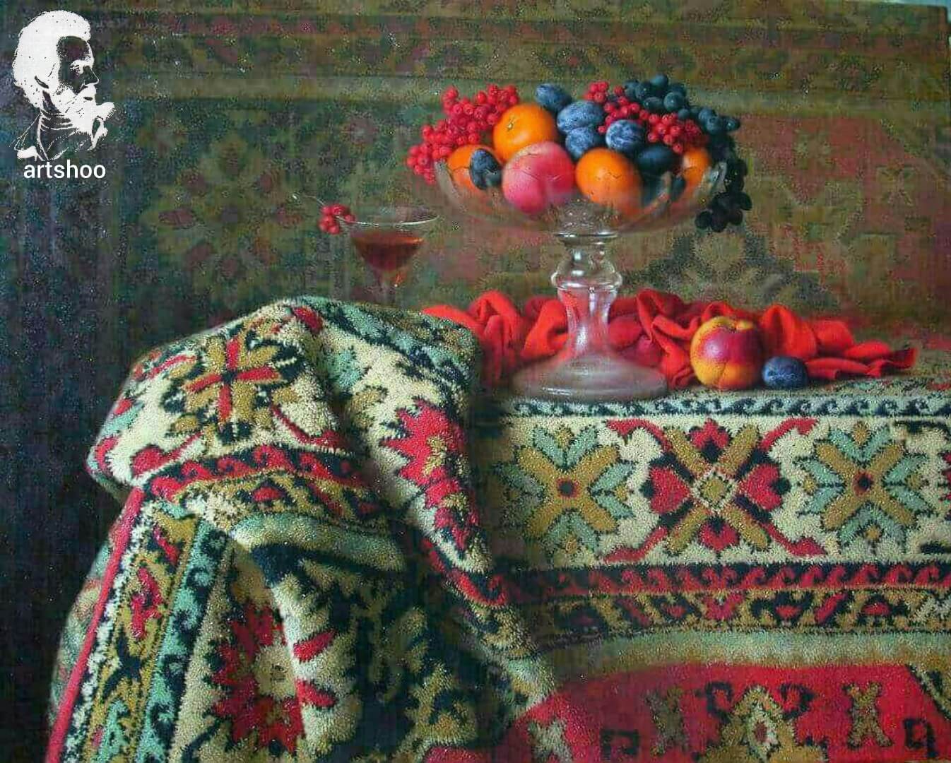 آموزش نقاشی رنگ روغن